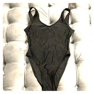 NWT Zaful black one piece swimsuit